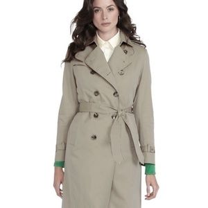 BROOKS BROTHERS Trench Coat with Wool Zip Out Lining